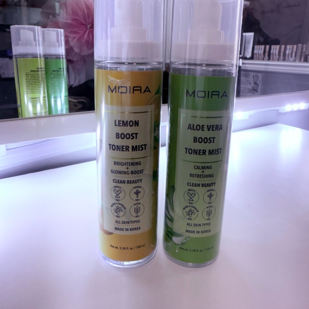 Moira Lemon and Aloe Vera Toner Mist Set